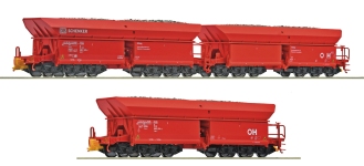 Roco 6600270 - H0 - 3-tlg. Set Erzwagen, DB AG, Ep. VI - Set 1